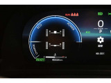 マルチインフォメーシヨンディスプレイ装備!E-Four(電子式4WDシステム)前後輪トルク配分を確認できます。