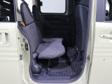 後部座席です。
