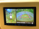 【全方位モニター用カメラ】専用のカメラにより、上から見下ろしたような視点で360度クルマの周囲を確認することができます☆死角部分も確認しやすく、狭い場所での切り返しや駐車もスムーズに行えます。