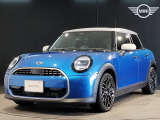 MINI CooperC 5DOOR フェイバードトリム アイシーサンシャインブルー☆弊社元デモカー☆べスキンナイトシェードブルーシート☆Mパッケージ☆ハーマンカードンスピーカー☆ヘッドアップディスプレイ
