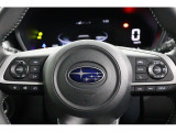 ステアリングスイッチ クルーズコントロールやオーディオの操作が可能です
