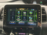 ◆日産純正ナビゲーション◆10インチの大画面だからアラウンドビューモニターも地図も大きく見えます!フルセグTV・CD再生・DVD再生・Bluetooth Audioなど様々なソースが使用できます。