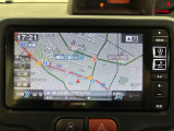 ナビを装備。タッチパネル式で使いやすく、お出かけもラクラクです。