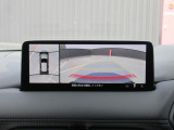 360&deg;ビューモニターを搭載しています。コーナーセンサーと合せてお使いいただくことで、安全、安心にお車の取り回しを行っていただけます。