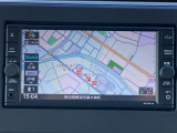 純正メモリーナビが装備されています。