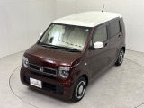 R2年のN-WGN・L Honda SENSING入庫しました。茶&times;白のツートーンカラーです。純正メモリーナビ・リアカメラ・Bluetooth対応・ETC