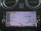 純正メモリーナビを装備しております。