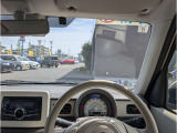 ドライバー目線です!運転席に座るとこんな感じです☆