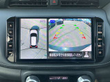 アラウンドビューモニター☆クルマを真上から見下ろしているかのような映像で駐車をサポートします☆