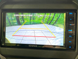 【バックカメラ】駐車時に後方がリアルタイム映像で確認できます。大型商業施設や立体駐車場での駐車時や、夜間のバック時に大活躍!運転スキルに関わらず、今や必須となった装備のひとつです!