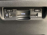 ETC車載器付きです。高速道路の料金所もスムーズに通過できます。