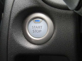 【プッシュスタート】リモコンをバッグに入れたり、持ったままでも、プッシュボタンでエンジンスタート・ストップができます☆