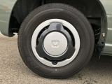 ホンダ純正のホイールキャップが装備されています。