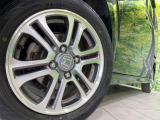 【純正14インチアルミホイール】外観にマッチした純正アルミホイールを装着しております。各種社外アルミホイールや、スタッドレスタイヤも取扱いしております。是非ご相談ください♪