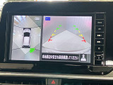 【アラウンドビューモニター】車を上から見下ろしているかのような映像で周囲の状況がひと目で確認、狭い駐車場に駐車するときも安心です♪♪障害物などがあると警告音がなりますので安心して駐車が出来ます★