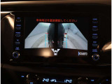 バックガイドモニターで、後方を確認しながら安心して駐車することができます。運転初心者も熟練者も必須の機能ですよ!