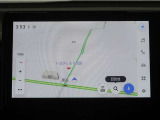 ナビゲーションを装備。タッチパネル式で使い易く、お出かけも楽々です♪