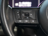 ナビゲーションのメニュー、音量など、ステアリングから手を離さずに操作できます。