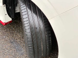 タイヤのチェックもバッチリ点検