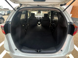 後部座席を収納するとご覧のとおり!大容量の荷室が完成です!