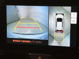 全周囲カメラ付きで車庫入れも安心ですね。