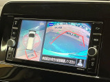 【アラウンドビューモニター】専用のカメラにより、上から見下ろしたような視点で360度クルマの周囲を確認することができます☆死角部分も確認しやすく、狭い場所での切り返しや駐車もスムーズに行えます。