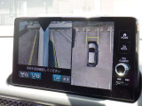 マルチビューカメラシステム搭載。狭い場所や見難い場所での車庫入れや狭い道路の走行にも安心♪