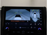 パノラミックビューモニター 車両上空より写したような画像をモニターに表示☆車庫入れや、幅寄せなどに大変便利な機能です。