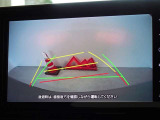 バックガイドモニターを装備しています、車庫入れもラクラクです。