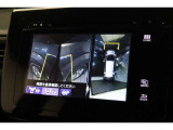 ★マルチビューカメラシステム★ギヤをRに入れるとナビの画面には上空から見下ろし感覚の映像がドライバーをアシスト★