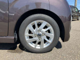 アルミホイール装着しております。