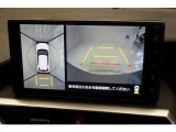 パノラミックビューモニター付きです。車両を上から見たような映像をディスプレイオーディオ画面に表示。運転席からの目視だけでは見にくい、車両周辺の状況をリアルタイムでしっかり確認できます。