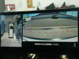 ☆全周囲カメラが駐車をアシスト☆4つの高解像度カメラで車の周囲を撮影!見えにくい死角の駐停車も驚く程に楽々です。バックカメラは、車庫入れの時は勿論、後方の安全確認もできて安心です♪