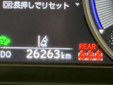 ODOメーターです。新車からの走行距離になります。