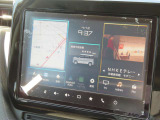スズキ純正メーカーOPナビ搭載!Bluetooth/TV/DVD/CD/USB/Apple Carplay/Android Auto対応です。別売オプションでHDMI入力も使えます。