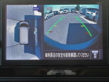 〔MOD付アラウンドビュー〕自車を上から見下ろす様な映像が映し出される全周囲型アラウンドビューモニターには移動物検知も付いており車庫入れも安心楽々ですね!