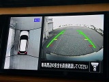 アラウンドビューモニターの映像が大画面ナビにも表示出来ますのでバックも縦列駐車にも便利です。