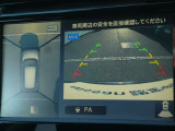 ☆全周囲カメラが駐車をアシスト☆4つの高解像度カメラで車の周囲を撮影!見えにくい死角の駐停車も驚く程に楽々です。バックカメラは、車庫入れの時は勿論、後方の安全確認もできて安心です♪