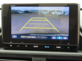 リアワイドカメラシステム!従来の視野に加えて、後方側方を約180&deg;まで見えるワイドビューと、後方を真上から見たような視野で駐車時などに便利なトップダウンビューの3つの視野があります!