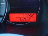 入庫時走行距離は62,831kmです。