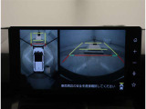 パノラミックビューモニター 車両上空より写したような画像をモニターに表示☆車庫入れや、幅寄せなどに大変便利な機能です♪