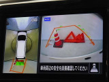 バックガイドモニターを装備しています、車庫入れもラクラクです。パノラミックビューモニターを搭載しています、上からの画像も表示されます。