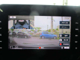 ナビモニターに純正ドライブレコーダー前&車内の映像表示が出来ます。右側のメニューでフォーマット等の設定も出来て便利です。