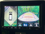 【全方位モニター用カメラ】専用のカメラにより、上から見下ろしたような視点で360度クルマの周囲を確認することができます☆死角部分も確認しやすく、狭い場所での切り返しや駐車もスムーズに行えます。