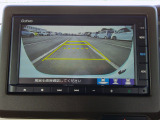 バックカメラの画像です。ガイドラインがスムースな車庫入れをサポートいたします!車庫入れの安心感がアップしますね☆
