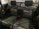 後部座席です。座り心地も足元もゆったり♪♪