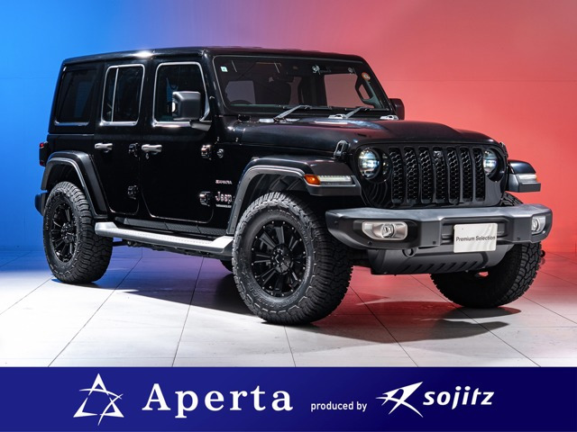 ラングラー アンリミテッド サハラ 2.0L 4WD 保証付 社外17インチAW/ジオランダー