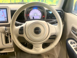 ステアリングも使用感が少なく、きれいな状態となっております♪