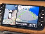 アラウンドビューモニターです。これで車庫入れもラクラク。