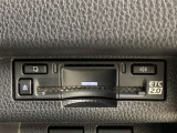 ETC車載器付きです。高速道路の料金所もスムーズに通過できます。
